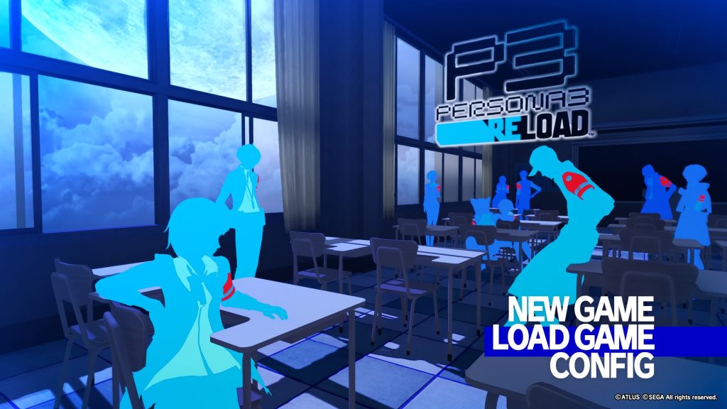 P3Rスタート画面