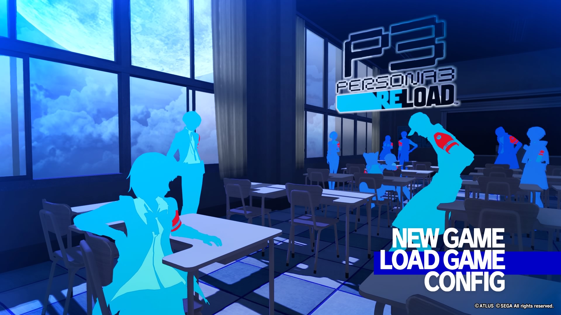 P3Rスタート画面